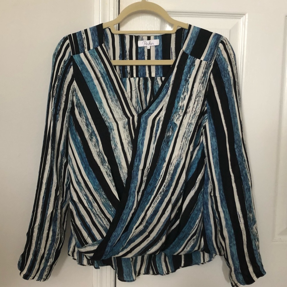 Parker New York silk shirt
